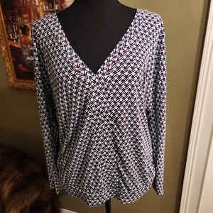 Lascana Flare Print Top